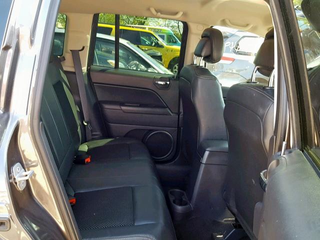 1C4NJCBA7ED886781 - 2014 JEEP COMPASS SP შავი ფოტო 6