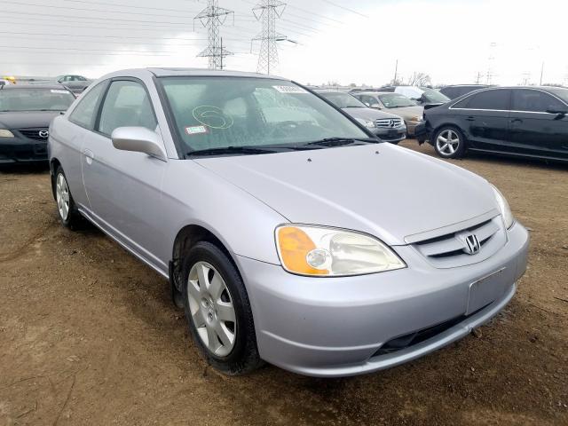 1HGEM22992L105592 - 2002 HONDA CIVIC EX  photo 1