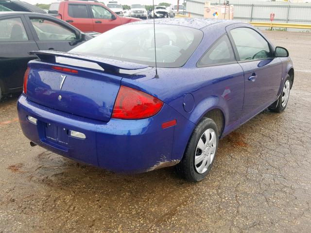 1G2AL15F077237821 - 2007 PONTIAC G5 BLUE photo 4