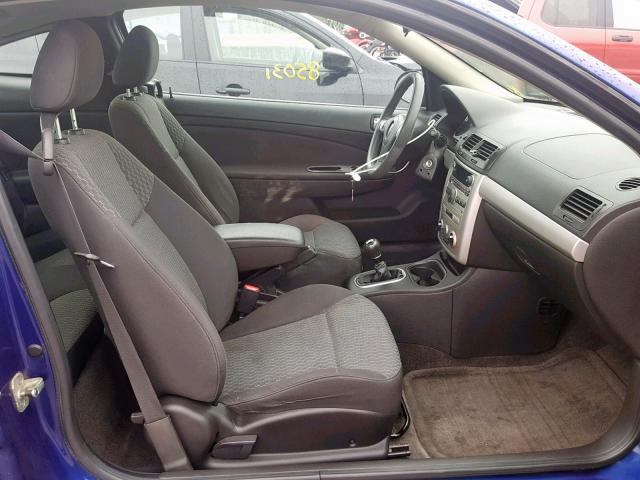 1G2AL15F077237821 - 2007 PONTIAC G5 BLUE photo 5