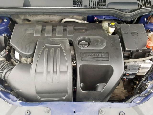 1G2AL15F077237821 - 2007 PONTIAC G5 BLUE photo 7