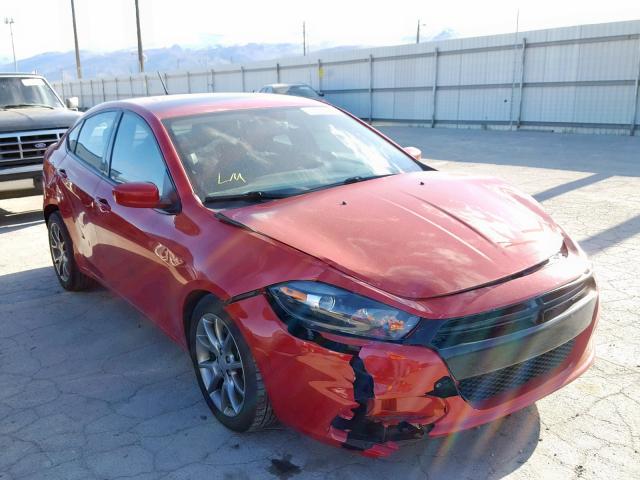 1C3CDFBA0DD307178 - 2013 DODGE DART SXT RED photo 1