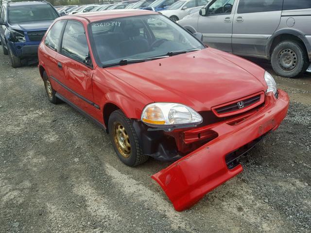 2HGEJ6325TH005070 - 1996 HONDA CIVIC CX RED photo 9