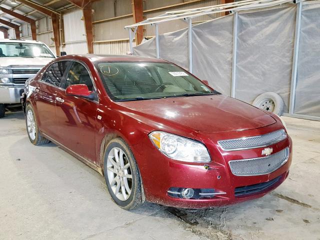 1G1ZK57748F169134 - 2008 CHEVROLET MALIBU LTZ MAROON photo 1