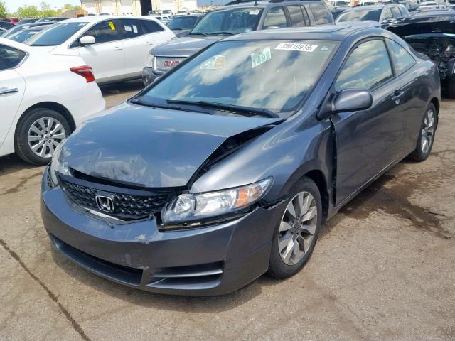 2HGFG12929H516930 - 2009 HONDA CIVIC EXL 银色 照片 2