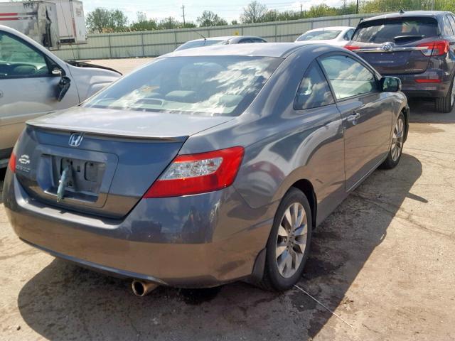 2HGFG12929H516930 - 2009 HONDA CIVIC EXL 银色 照片 4