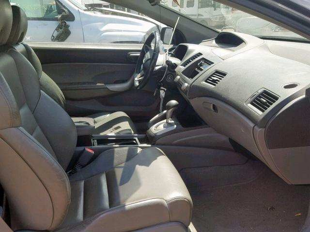 2HGFG12929H516930 - 2009 HONDA CIVIC EXL 银色 照片 5