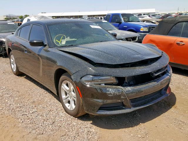 2C3CDXBG7JH323452 - 2018 DODGE CHARGER SX BLACK photo 1