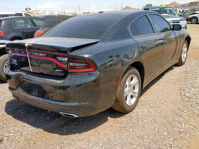 2C3CDXBG7JH323452 - 2018 DODGE CHARGER SX BLACK photo 4