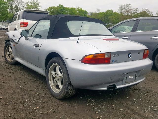 4USCH7324TLB74178 - 1996 BMW Z3 1.9 SILVER photo 3