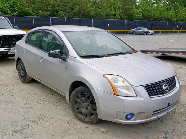 3N1AB61E27L681306 - 2007 NISSAN SENTRA 2.0 SILVER photo 1