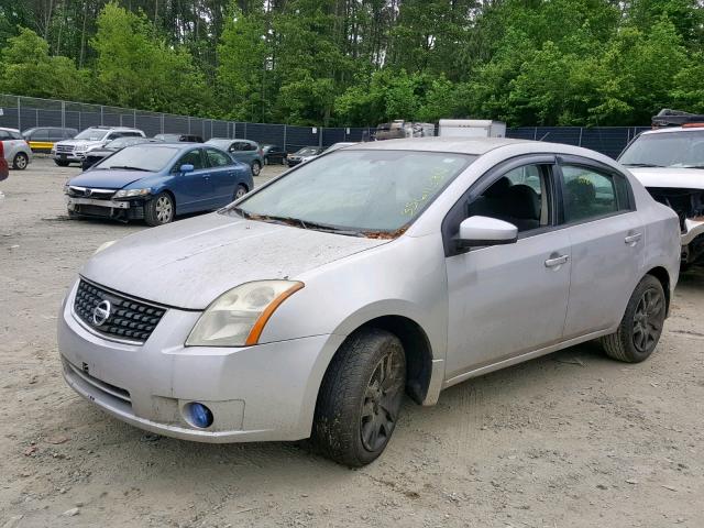 3N1AB61E27L681306 - 2007 NISSAN SENTRA 2.0 SILVER photo 2