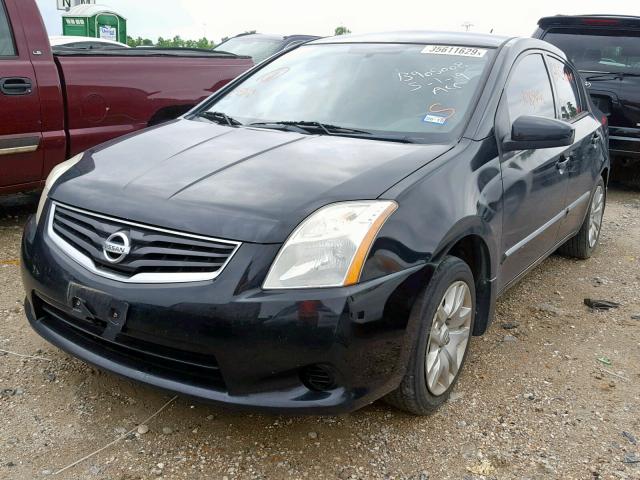 3N1AB6AP8AL698555 - 2010 NISSAN SENTRA 2.0 BLACK photo 2