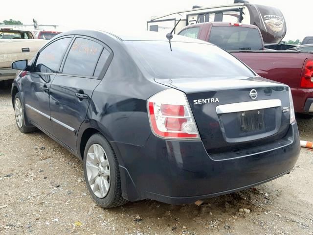 3N1AB6AP8AL698555 - 2010 NISSAN SENTRA 2.0 BLACK photo 3