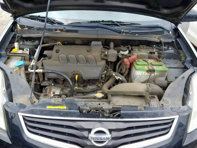 3N1AB6AP8AL698555 - 2010 NISSAN SENTRA 2.0 BLACK photo 7