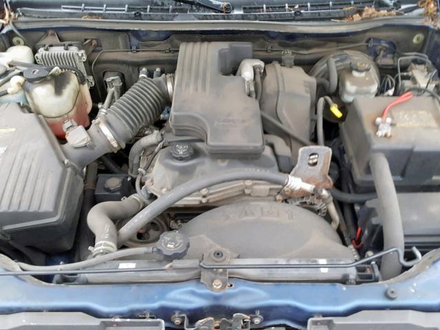 1GTCS148968208286 - 2006 GMC CANYON BLUE photo 7