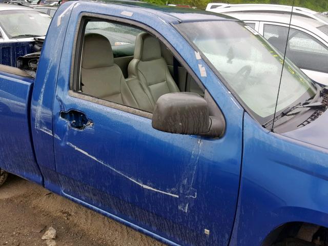 1GTCS148968208286 - 2006 GMC CANYON BLUE photo 9