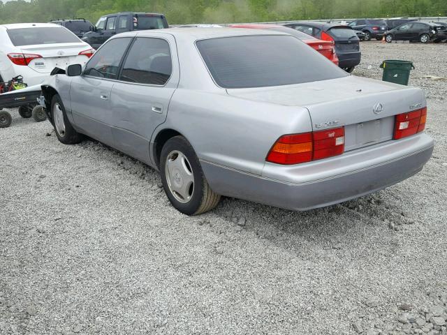 JT8BH28FXW0125651 - 1998 LEXUS LS 400 SILVER photo 3