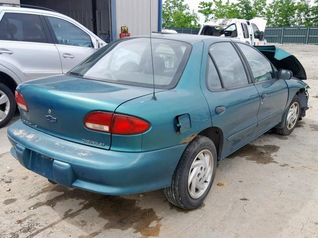 3G1JF5245TS868677 - 1996 CHEVROLET CAVALIER L GREEN photo 4