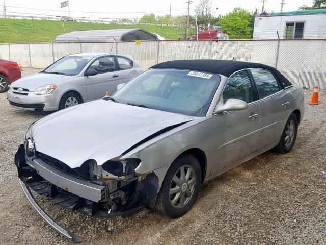 2G4WD582871185586 - 2007 BUICK LACROSSE C SILVER photo 2