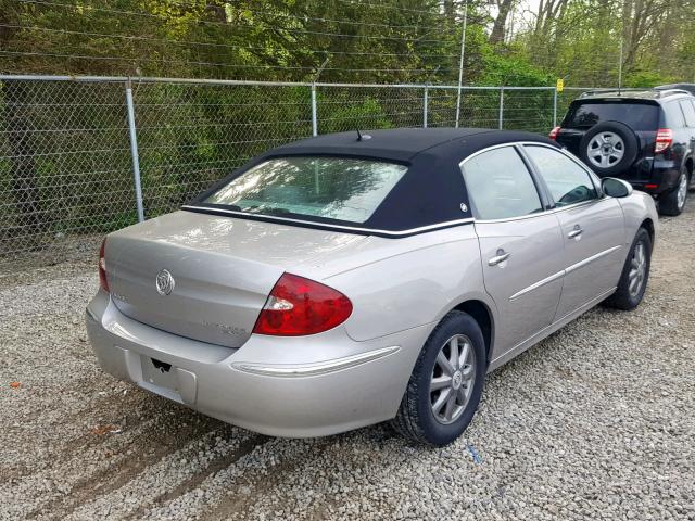 2G4WD582871185586 - 2007 BUICK LACROSSE C SILVER photo 4