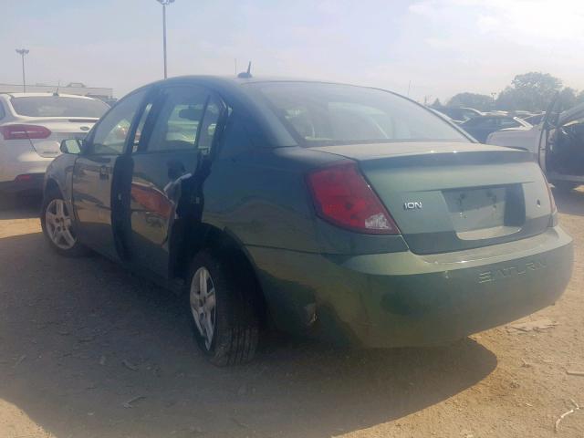 1G8AJ55F97Z144755 - 2007 SATURN ION LEVEL GREEN photo 3