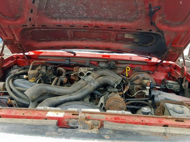 1FDKF38G9REA10922 - 1994 FORD F350 RED photo 7