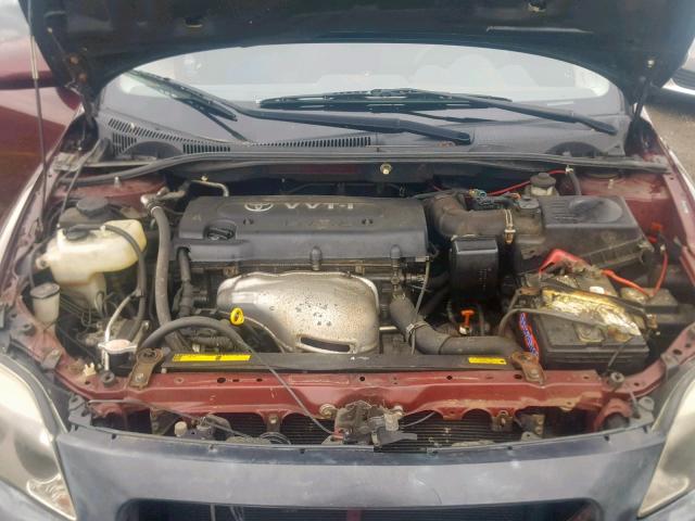 JTKDE177450033398 - 2005 TOYOTA SCION TC იასამნისფერი ფოტო 7