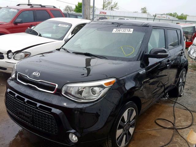 KNDJX3A5XE7032710 - 2014 KIA SOUL ! Qara foto 2