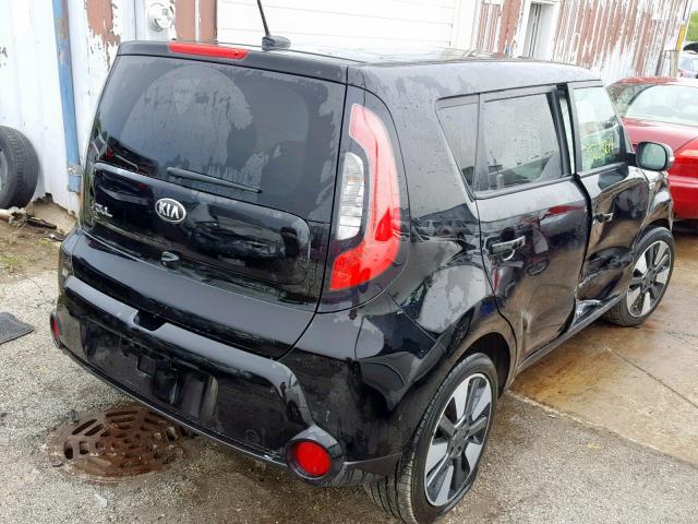 KNDJX3A5XE7032710 - 2014 KIA SOUL ! Qara foto 4