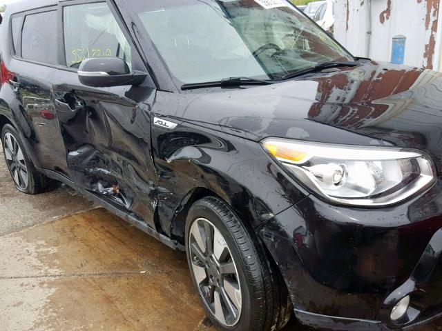 KNDJX3A5XE7032710 - 2014 KIA SOUL ! Qara foto 9