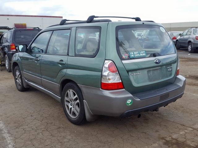 JF1SG67656H743027 - 2006 SUBARU FORESTER 2.5X LL BEAN  photo 3