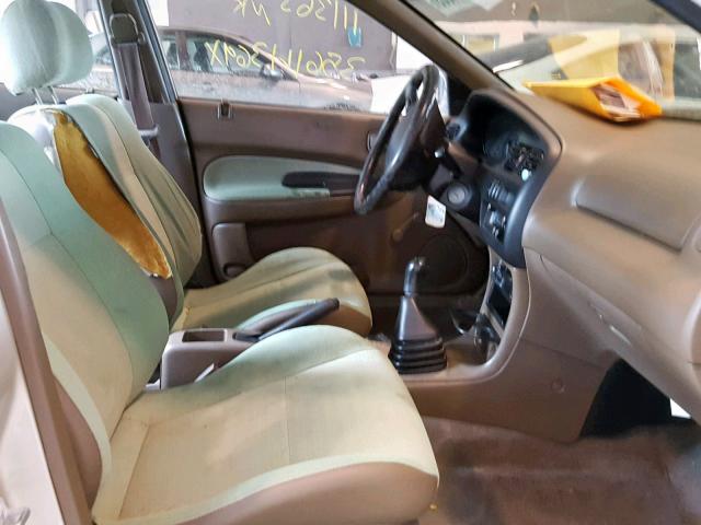 JM1BA1411S0154623 - 1995 MAZDA PROTEGE DX BEIGE photo 5