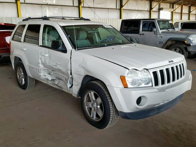 1J8GR48K77C639852 - 2007 JEEP GRAND CHER WHITE photo 1