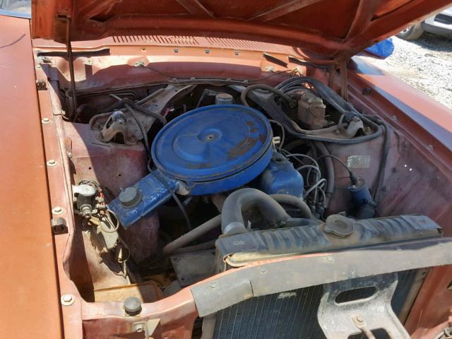 6K91L104614 - 1976 FORD MAVERICK RED photo 7