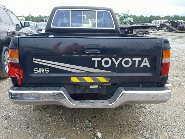 JT4RN93P2P5086723 - 1993 TOYOTA PICKUP 1/2 BLACK photo 6