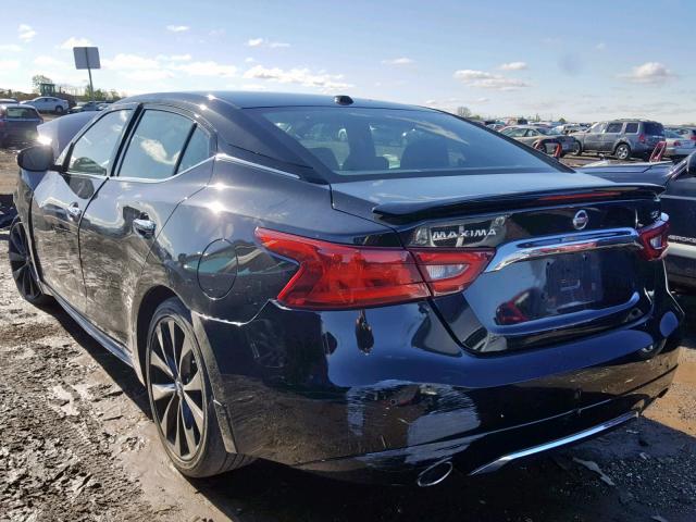 1N4AA6AP3HC405723 - 2017 NISSAN MAXIMA 3.5 BLACK photo 3