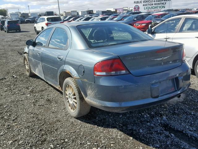 1C3EL56R56N261043 - 2006 CHRYSLER SEBRING TO BLUE photo 3