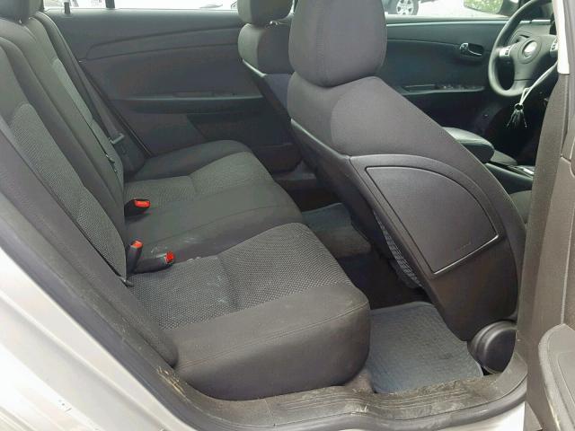 1G1ZH57B58F238710 - 2008 CHEVROLET MALIBU 1LT 银色 照片 6