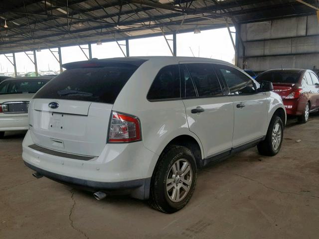 2FMDK3GC4ABA65412 - 2010 FORD EDGE SE WHITE photo 4