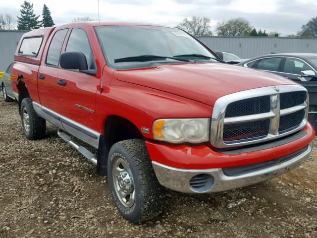 3D7KU28D33G759408 - 2003 DODGE RAM 2500 S Qırmızı foto 1