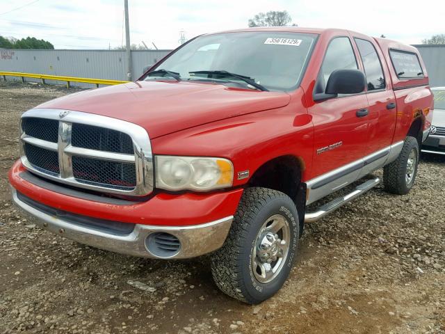 3D7KU28D33G759408 - 2003 DODGE RAM 2500 S Qırmızı foto 2