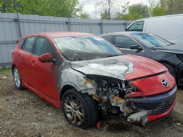 JM1BL1H54A1340396 - 2010 MAZDA 3 S RED photo 1