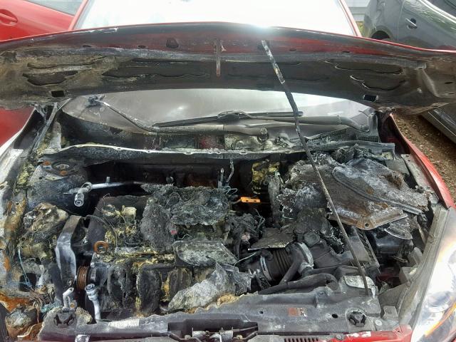 JM1BL1H54A1340396 - 2010 MAZDA 3 S RED photo 7