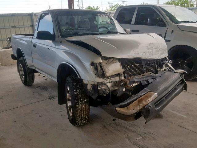 4TANM92N6YZ603884 - 2000 TOYOTA TACOMA PRE SILVER photo 1