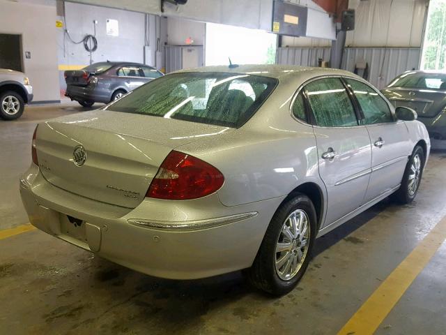 2G4WD582491206906 - 2009 BUICK LACROSSE C SILVER photo 4