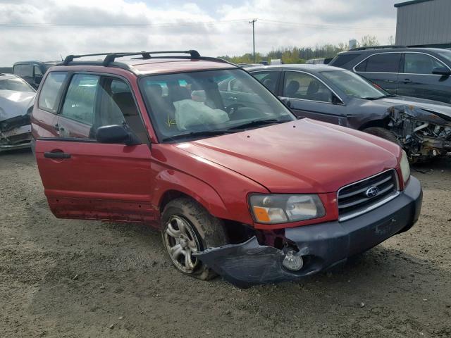 JF1SG63643H734367 - 2003 SUBARU FORESTER 2 RED photo 1