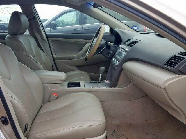 4T1BE46K17U078487 - 2007 TOYOTA CAMRY NEW GOLD photo 5