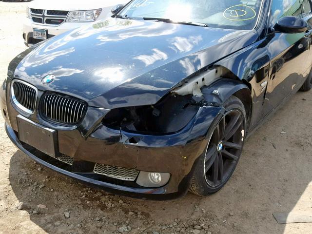 WBAWC73559E067871 - 2009 BMW 335 XI BLACK photo 9