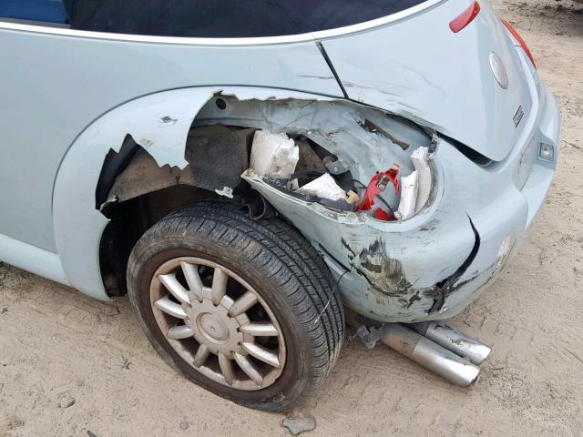3VWCM31Y34M345451 - 2004 VOLKSWAGEN NEW BEETLE Mavi foto 9